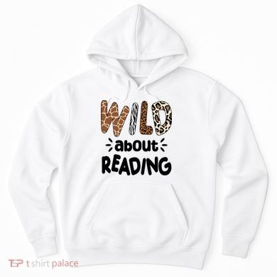 Wild About Reading Animal Print Hoodie
