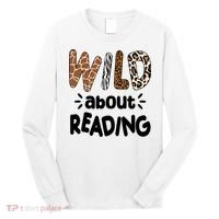Wild About Reading Animal Print Long Sleeve Shirt thumb 0