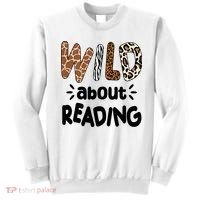 Wild About Reading Animal Print Sweatshirt thumb 0