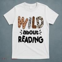 Wild About Reading Animal Print T-Shirt thumb 5