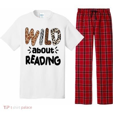 Wild About Reading Animal Print Pajama Set