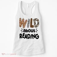 Wild About Reading Animal Print Women's Tank Top thumb 0