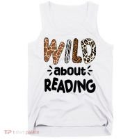 Wild About Reading Animal Print Tank Top thumb 0