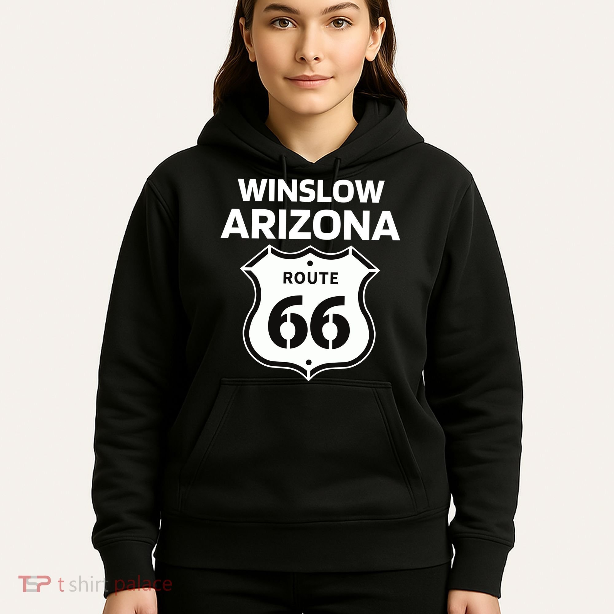 Winslow Arizona Route 66 Hoodie