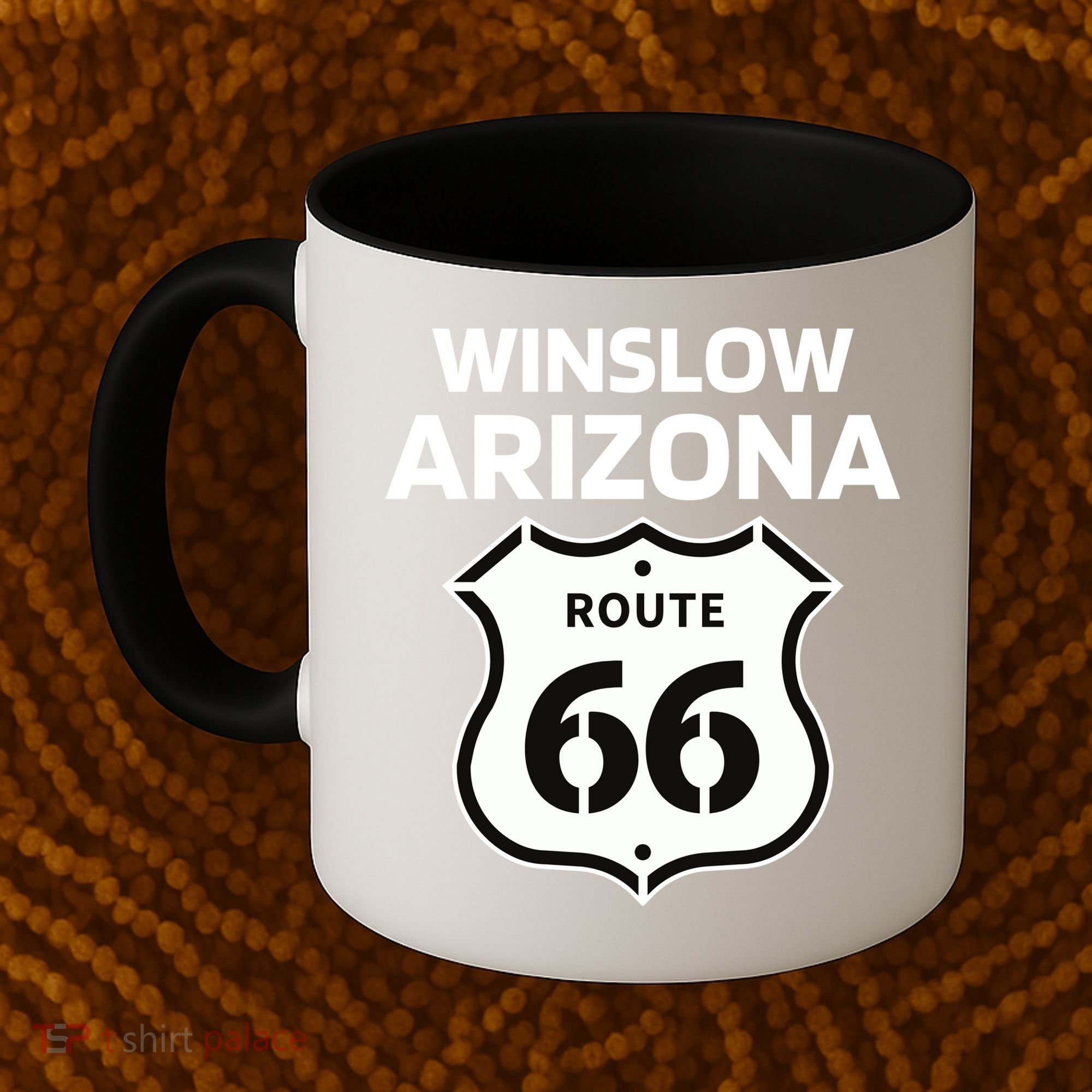 Winslow Arizona Route 66 Coffee Mug