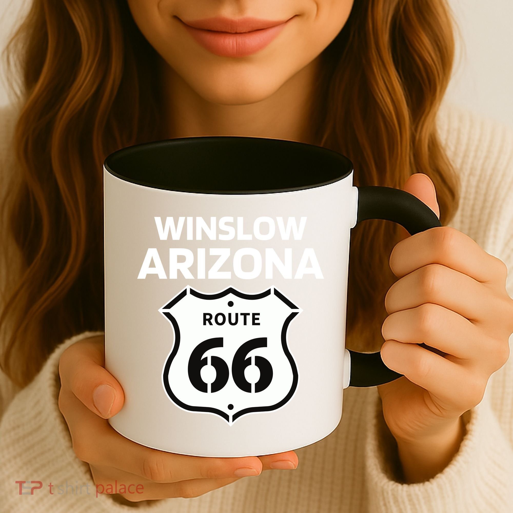 Winslow Arizona Route 66 Coffee Mug