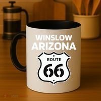 Winslow Arizona Route 66 Coffee Mug thumb 4