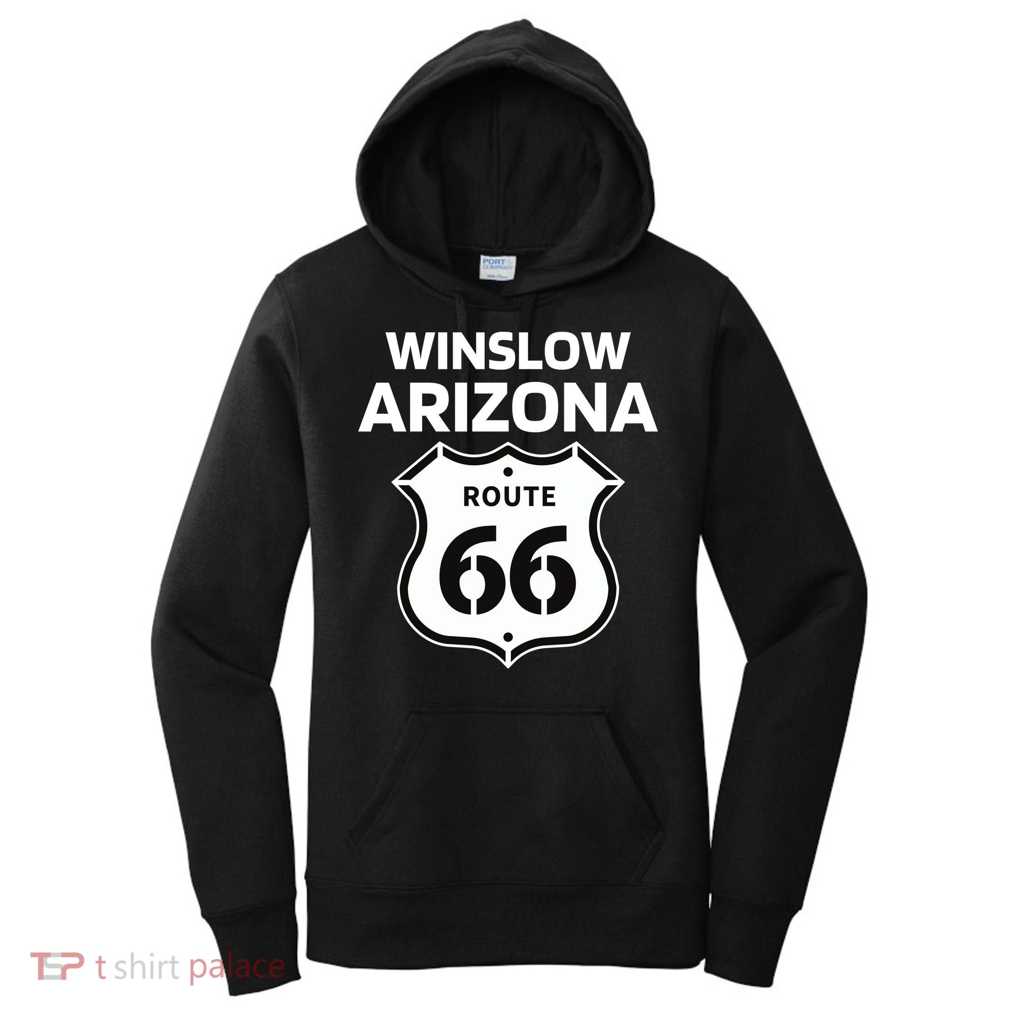 Winslow Arizona Route 66 Women's Hoodie