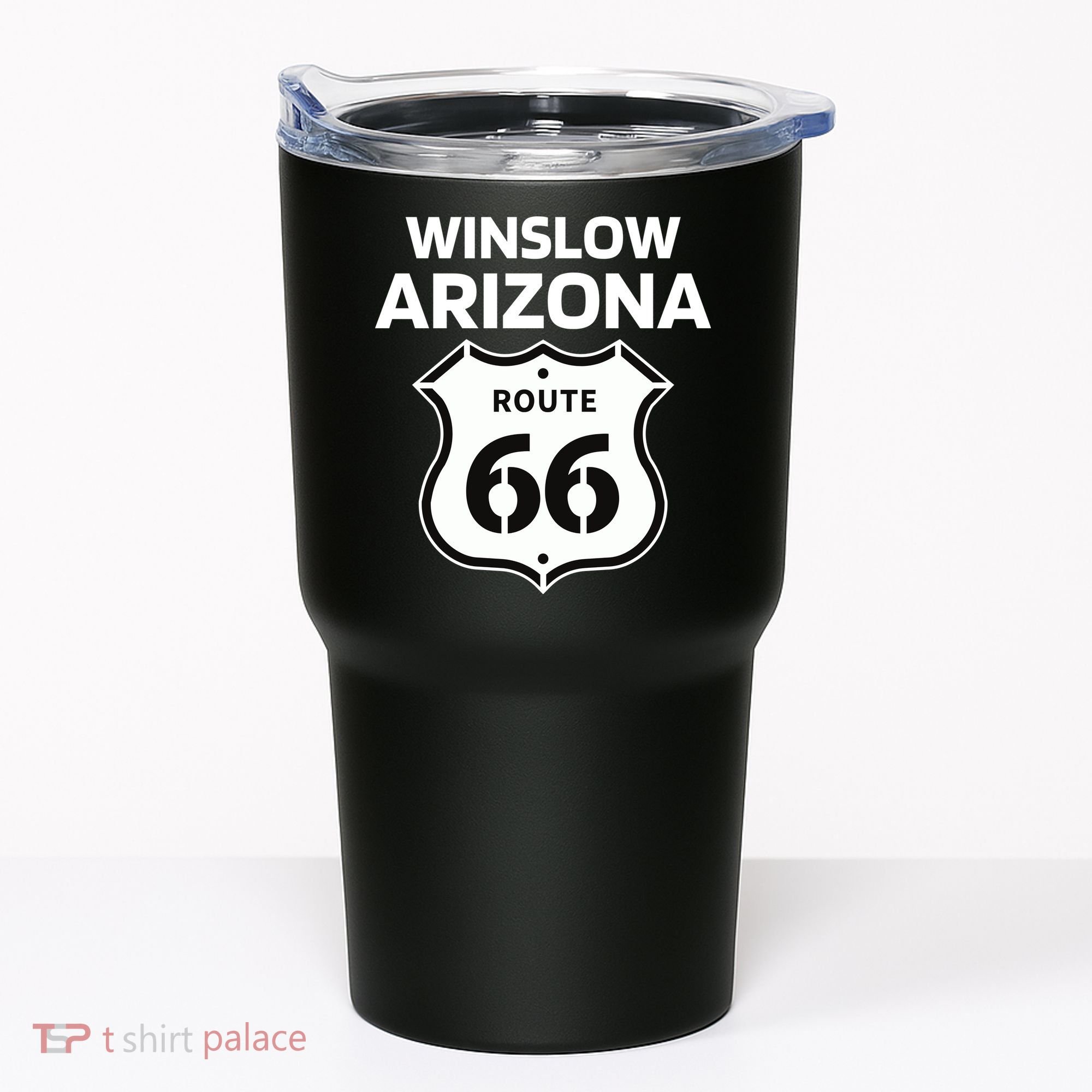 Winslow Arizona Route 66 Tumbler