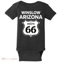 Winslow Arizona Route 66 Baby Bodysuit thumb 0