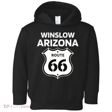 Winslow Arizona Route 66 Toddler Hoodie
