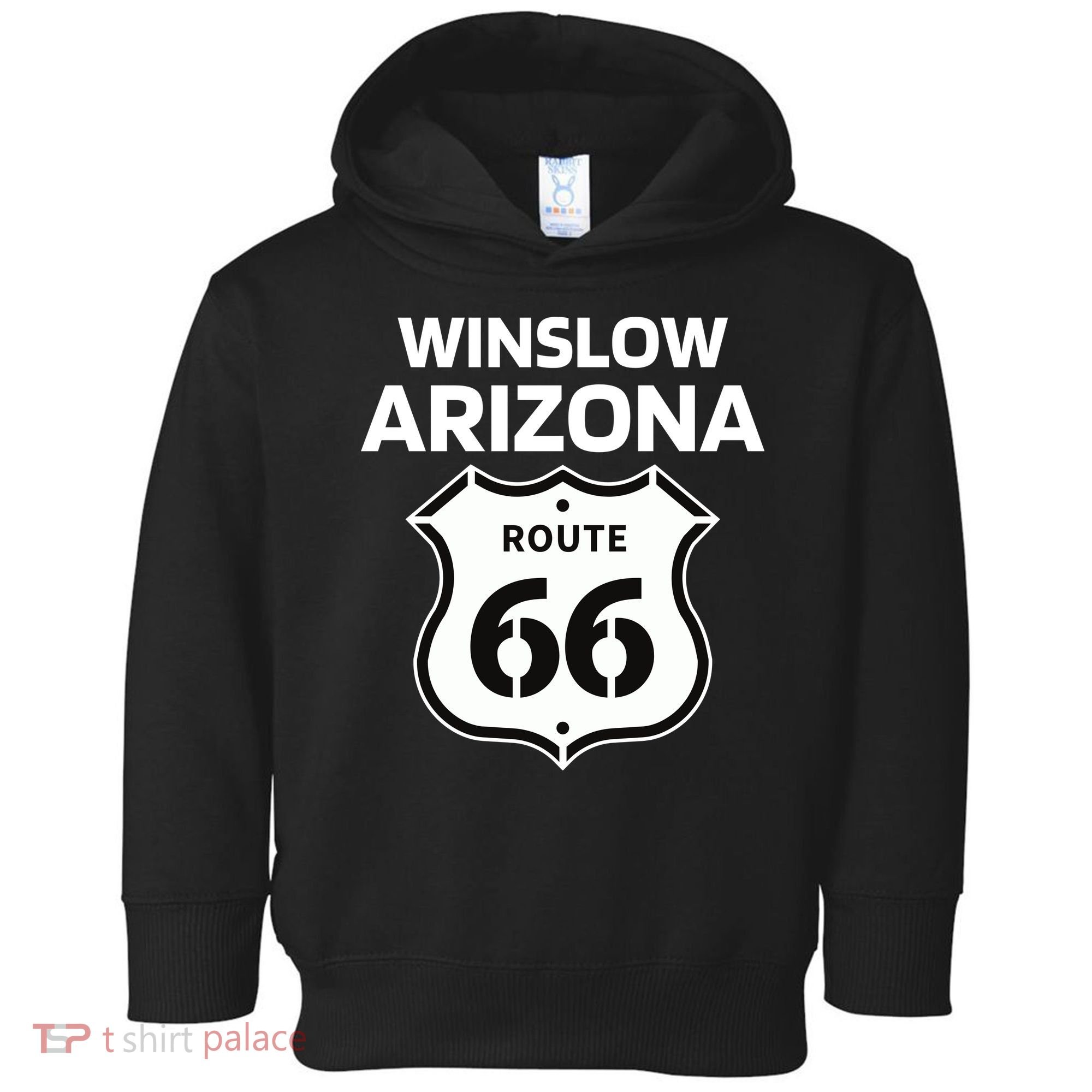 Winslow Arizona Route 66 Toddler Hoodie