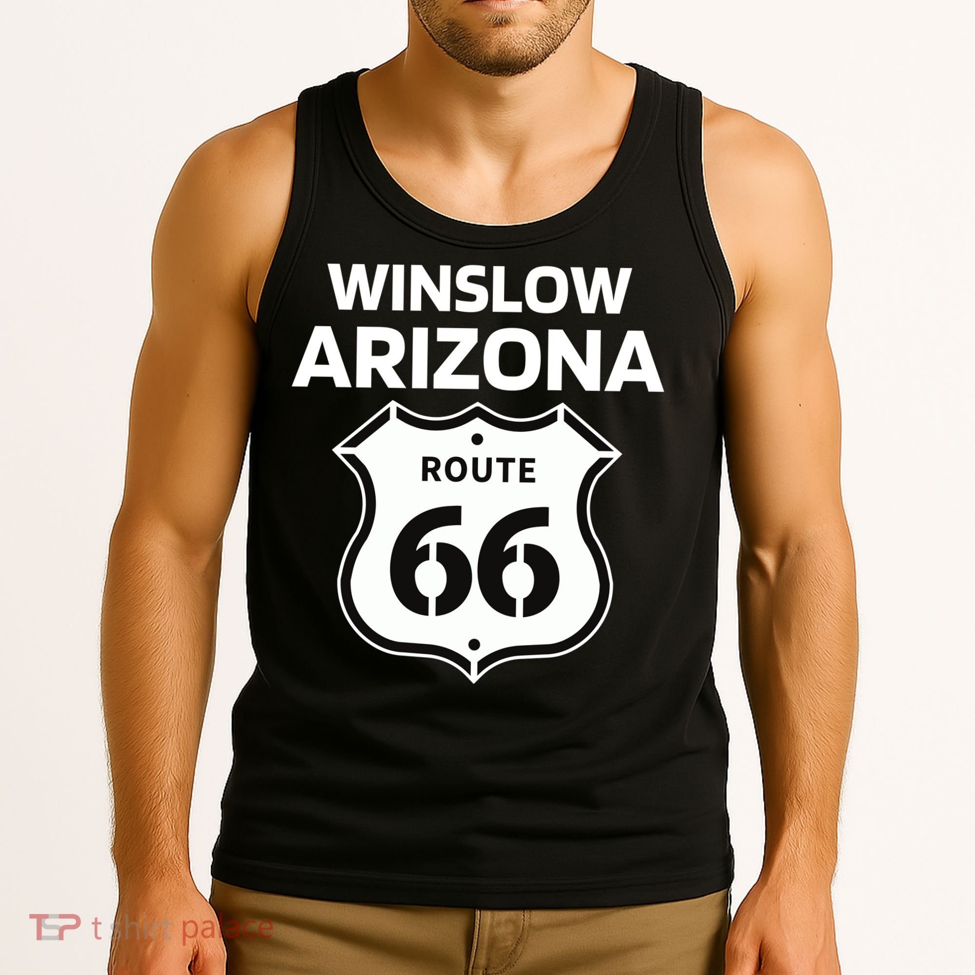 Winslow Arizona Route 66 Tank Top