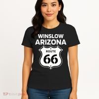Winslow Arizona Route 66 Women's T-Shirt thumb 4