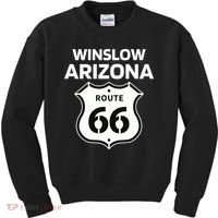 Winslow Arizona Route 66 Kids Sweatshirt thumb 0