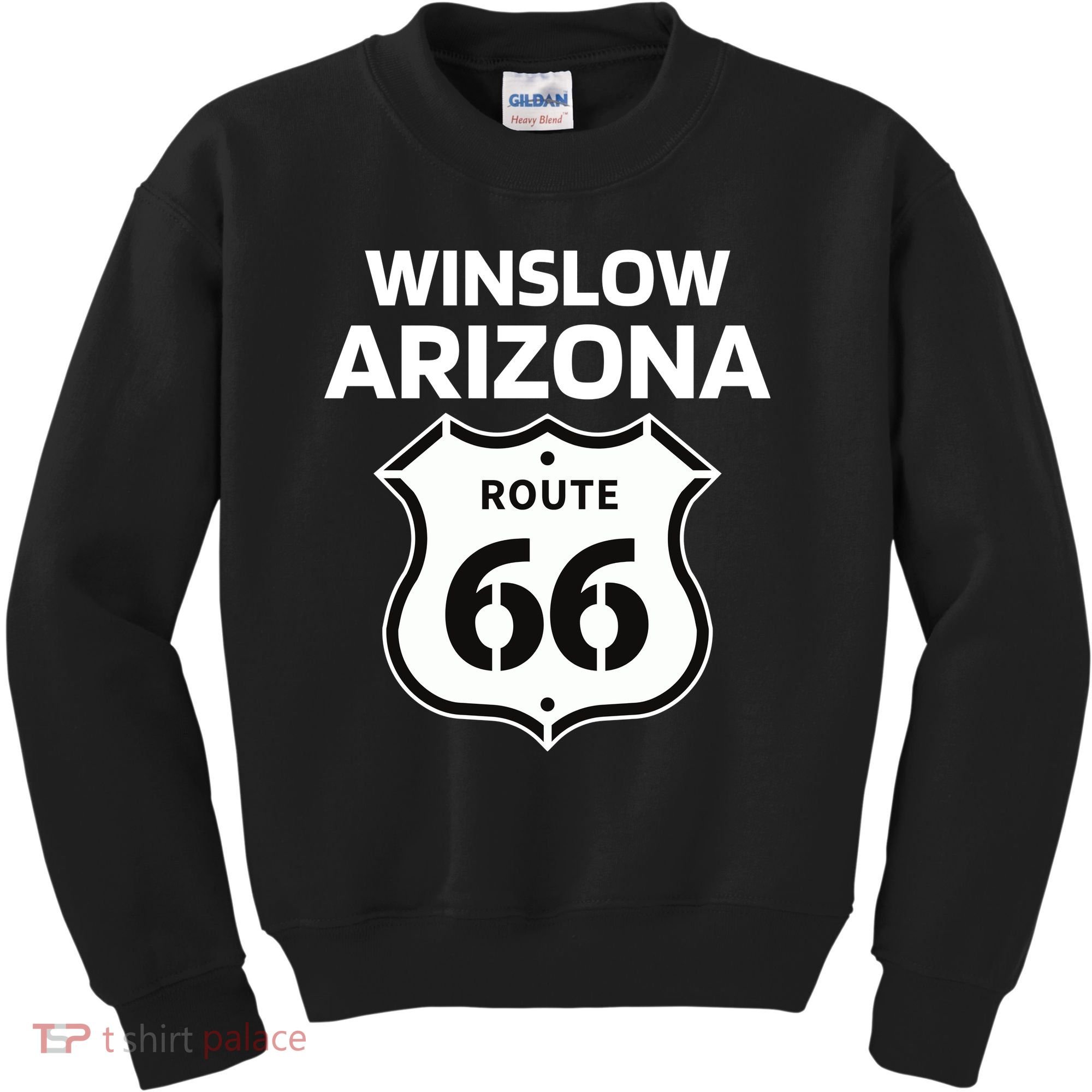 Winslow Arizona Route 66 Kids Sweatshirt