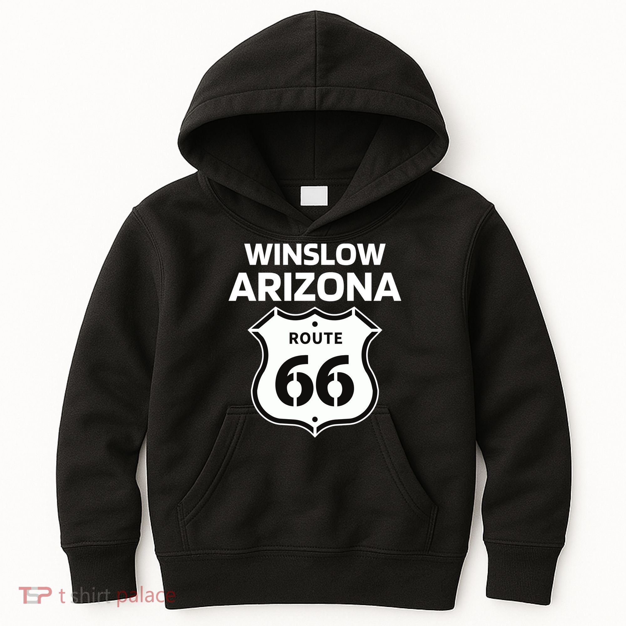 Winslow Arizona Route 66 Kids Hoodie