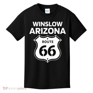 Winslow Arizona Route 66 Kids T-Shirt