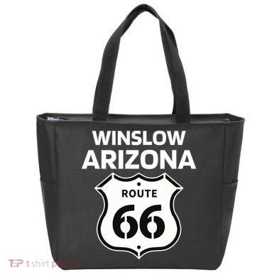 Winslow Arizona Route 66 Tote Bag