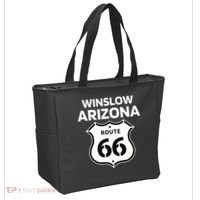 Winslow Arizona Route 66 Tote Bag thumb 2