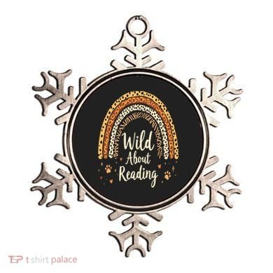 Wild About Reading Teacher Back to School Rainbow Ornament