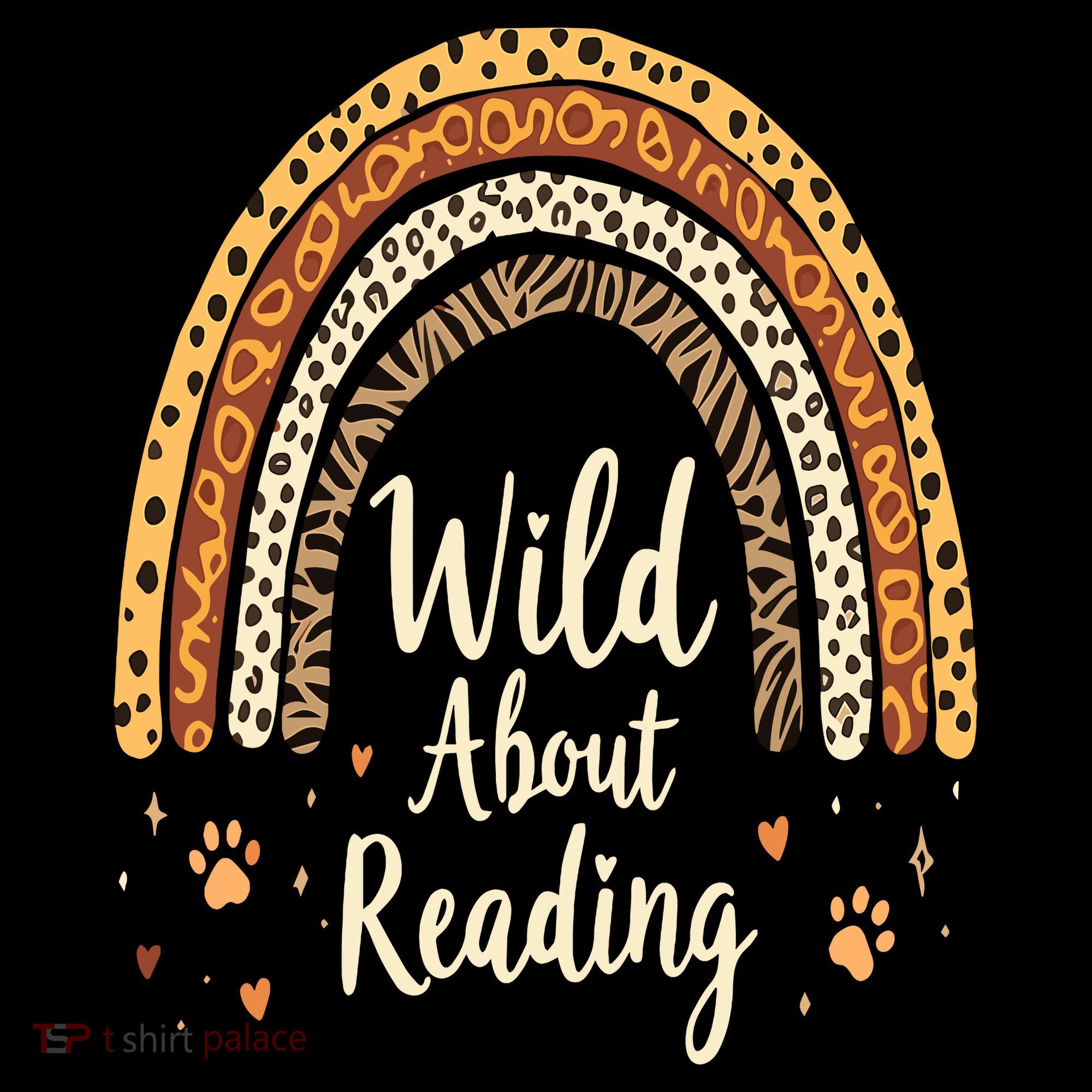 Wild About Reading Teacher Back to School Rainbow Ornament