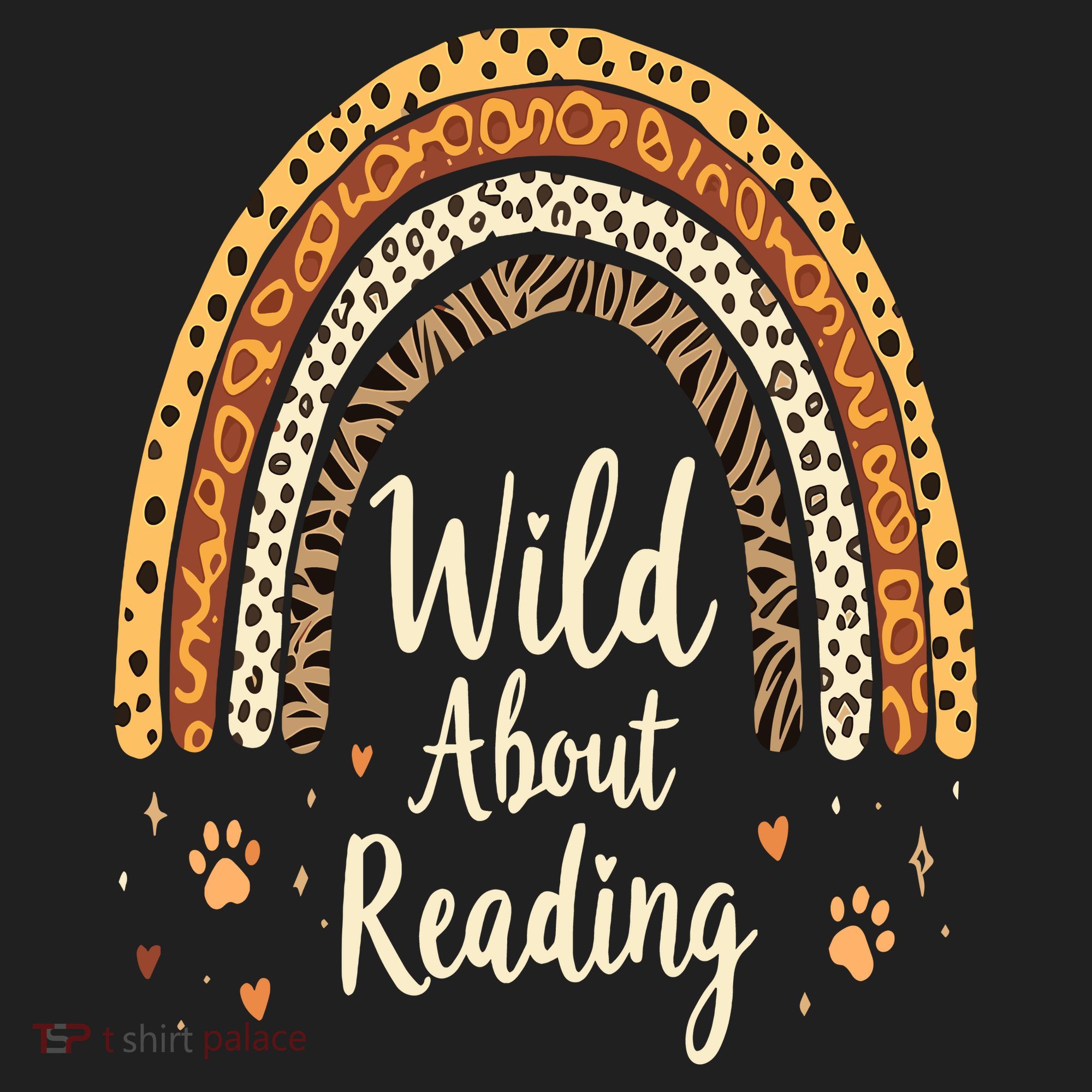 Wild About Reading Teacher Back to School Rainbow Hat