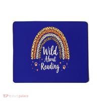 Wild About Reading Teacher Back to School Rainbow Mousepad thumb 0