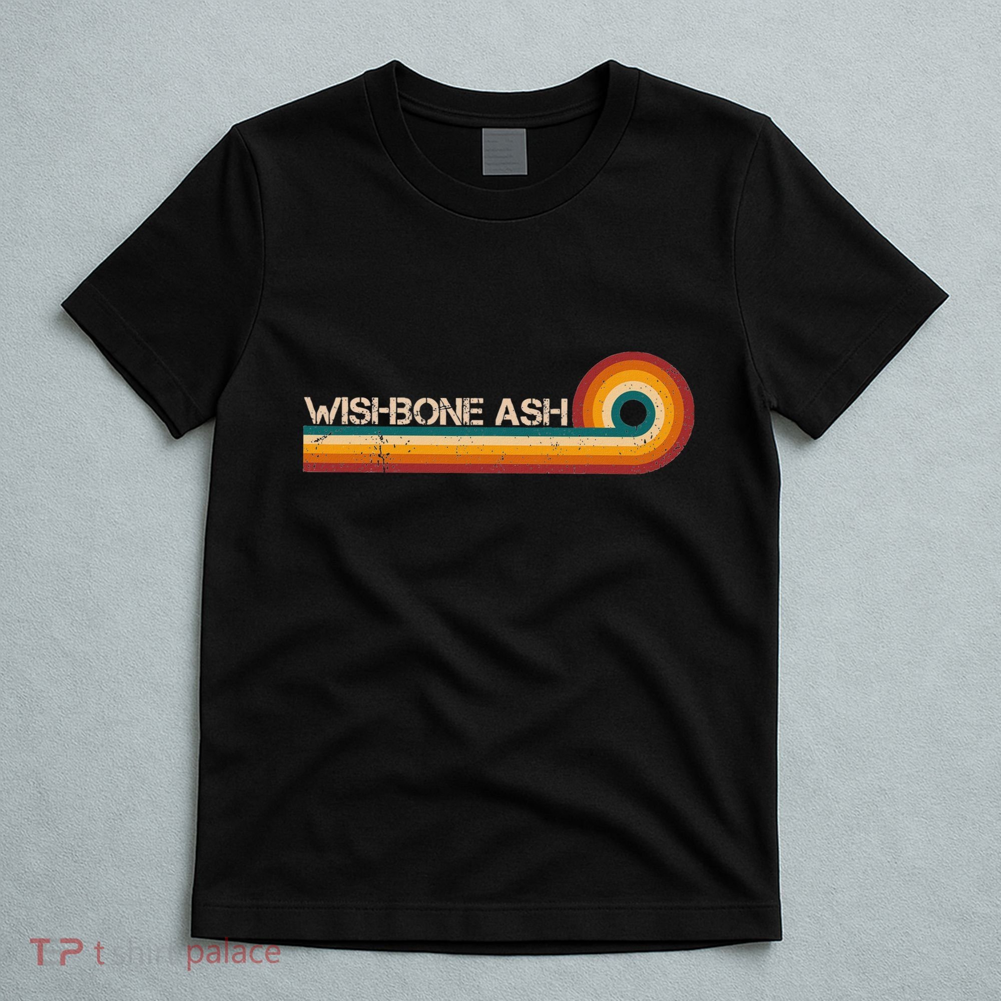 Wishbone Ash Retro Stripes Musician Vintage T-Shirt