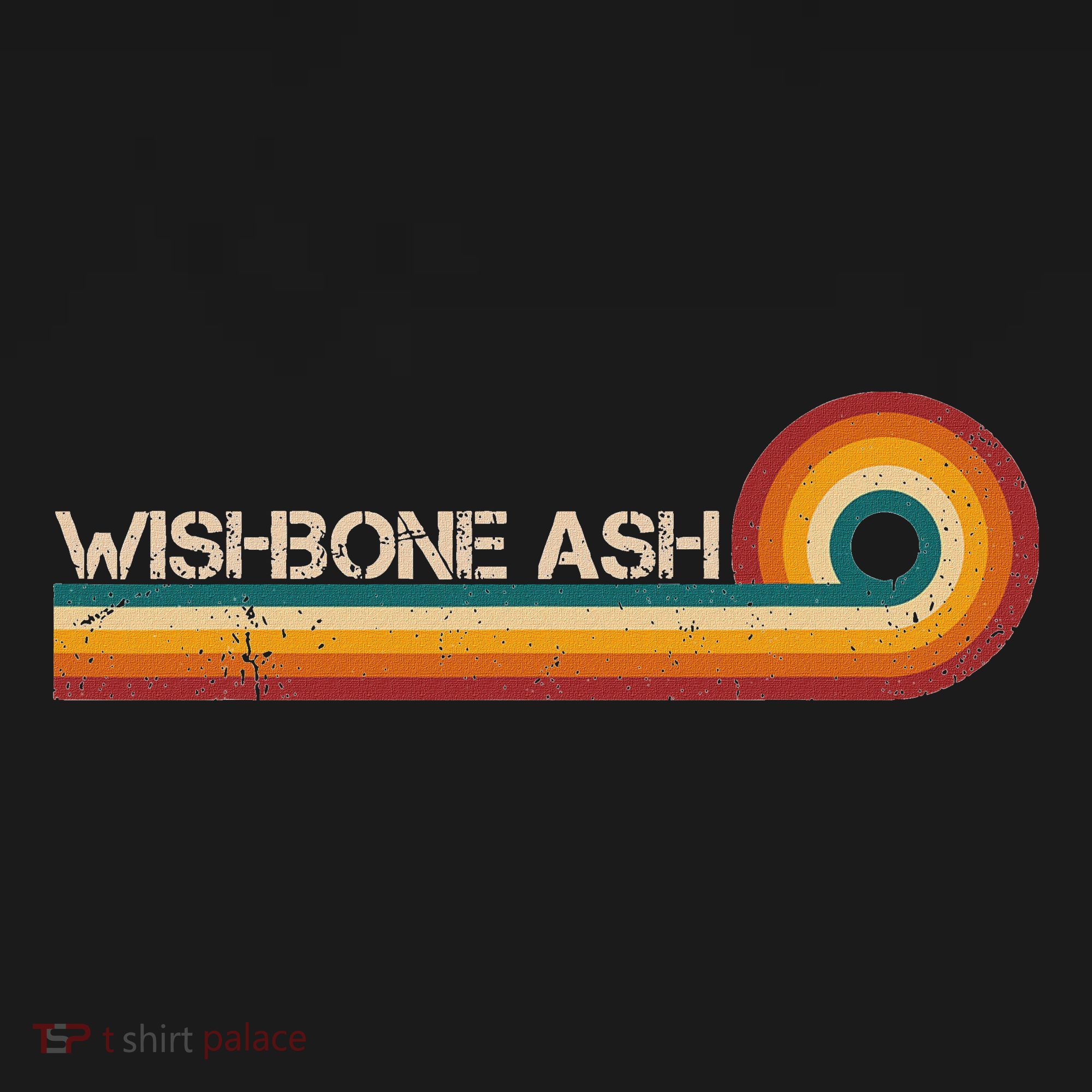 Wishbone Ash Retro Stripes Musician Vintage T-Shirt