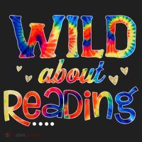 Wild About Reading Tie Dye Reading Books Funny Tumbler thumb 3