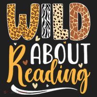 Wild About Reading Books Readers Lovers Bookworm Library Day Hat thumb 2