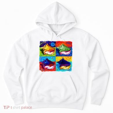 Warhol Conch Shells Hoodie