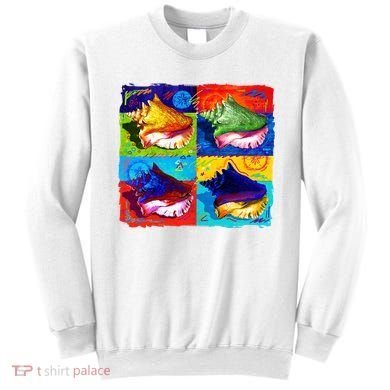 Warhol Conch Shells Sweatshirt