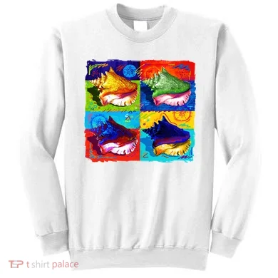 Warhol Conch Shells Sweatshirt