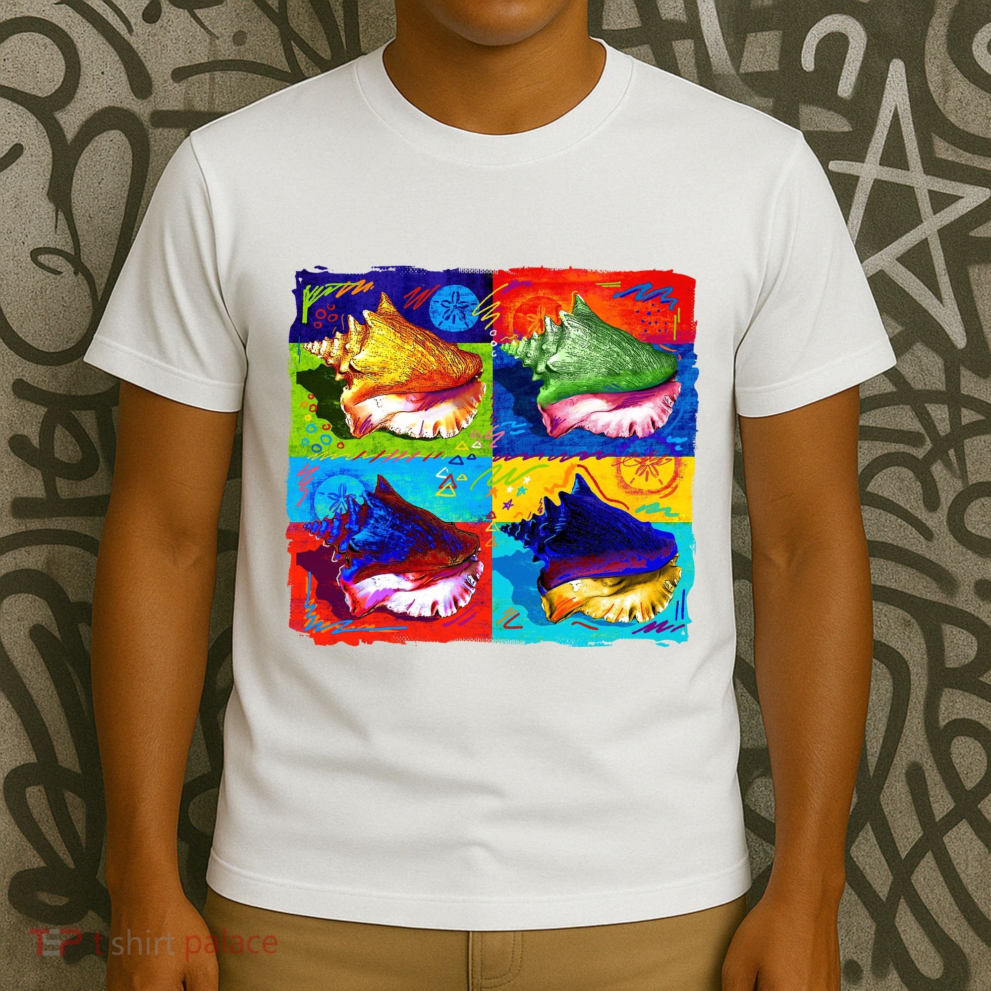 Warhol Conch Shells T-Shirt