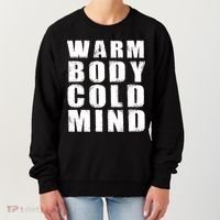 Warm Body Cold Mind Baseball Spring Training Quote Women's Sweatshirt thumb 0