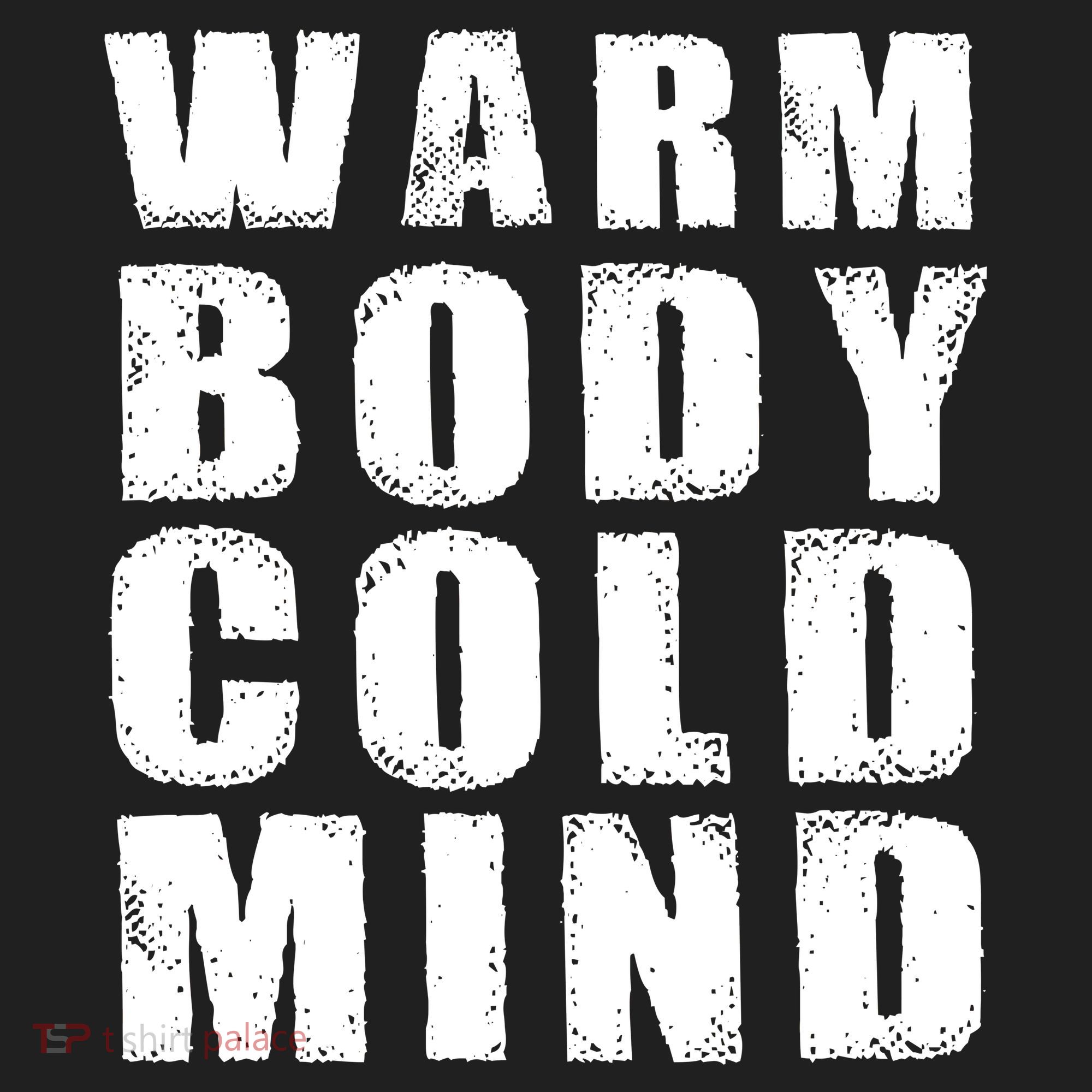 Warm Body Cold Mind Baseball Spring Training Quote Women's Sweatshirt