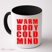 Warm Body Cold Mind Baseball Spring Training Quote Coffee Mug thumb 0
