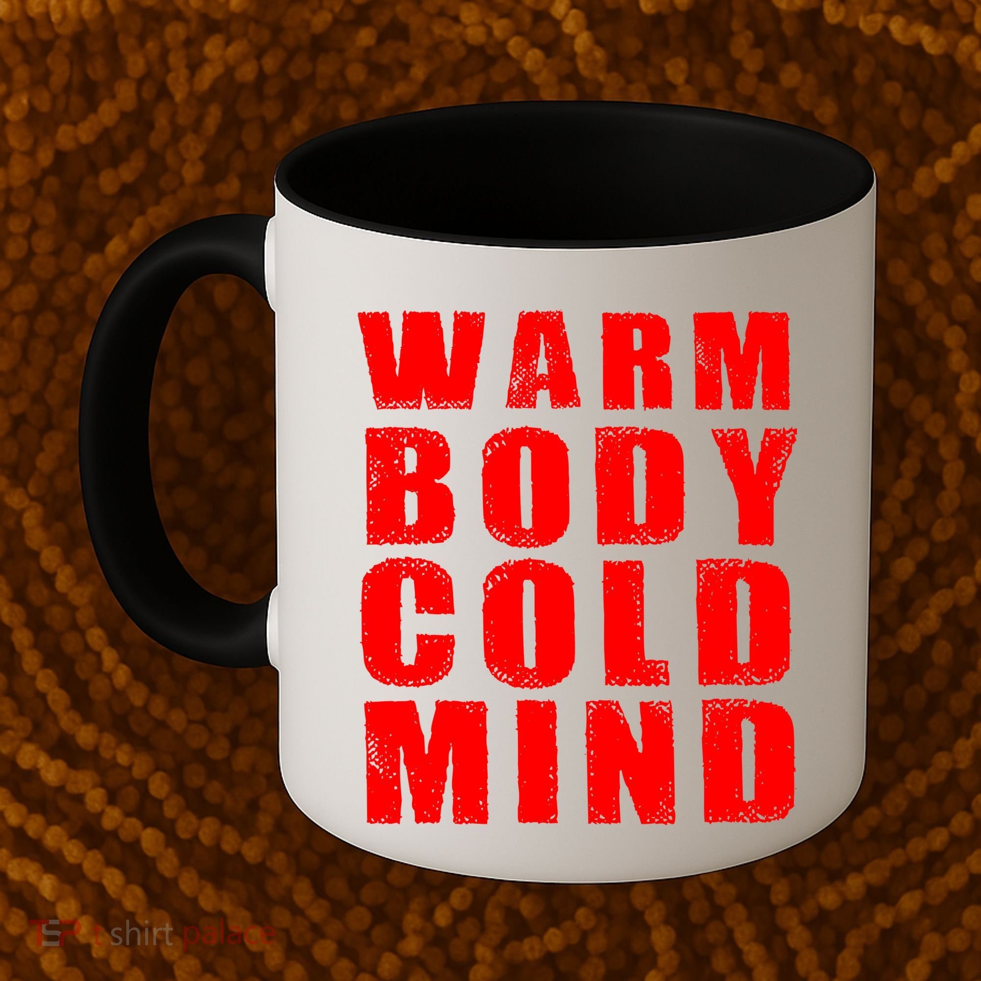 Warm Body Cold Mind Baseball Spring Training Quote Coffee Mug