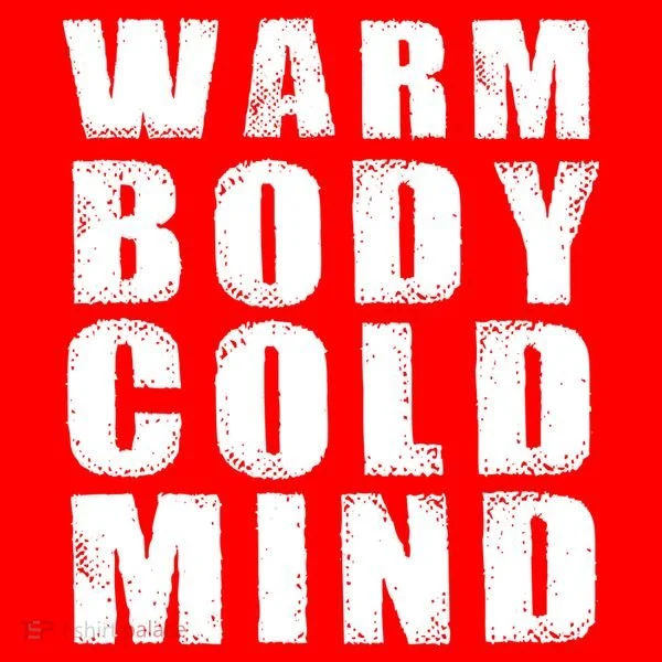 Warm Body Cold Mind Baseball Spring Training Quote Women's Long Sleeve Shirt