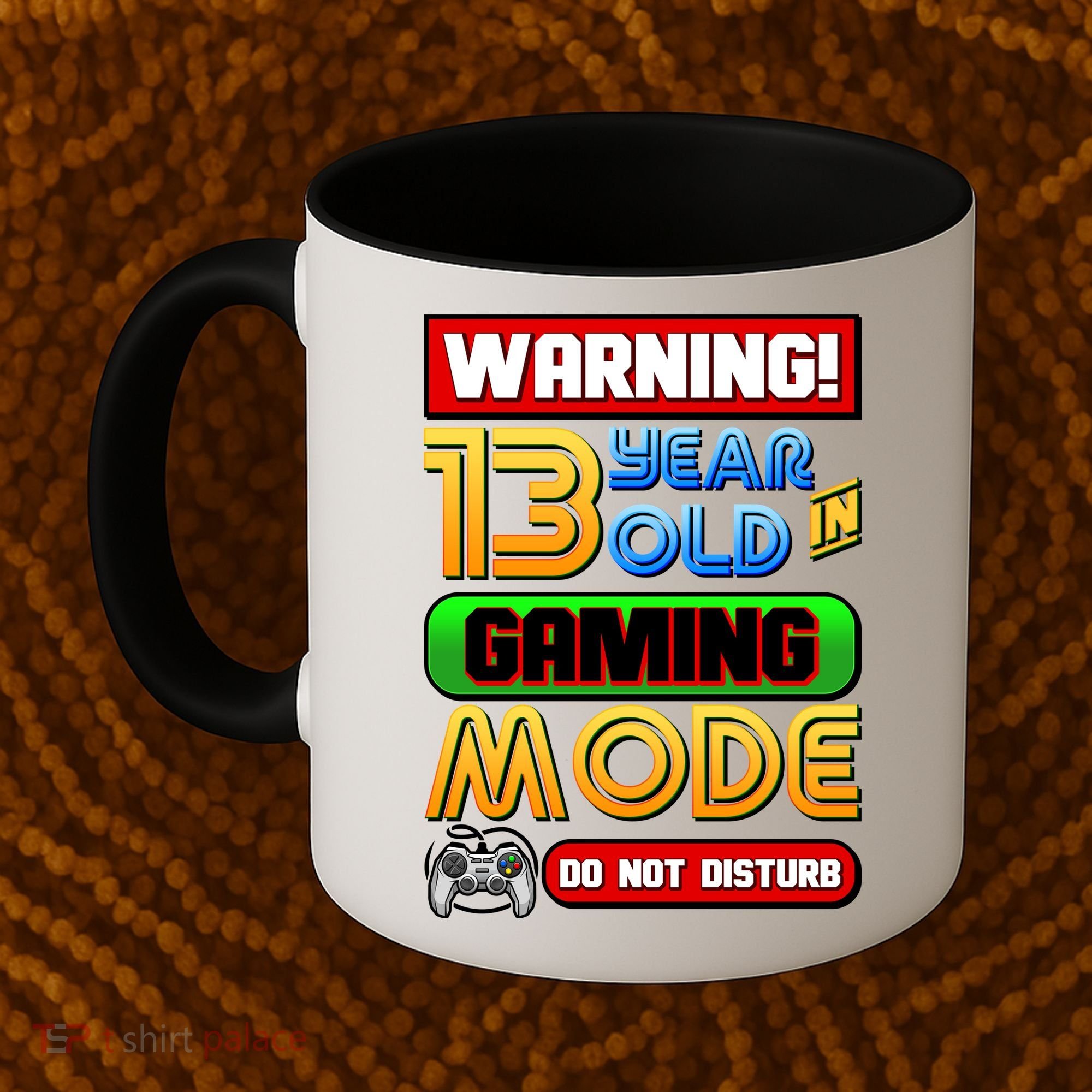 Warning 13 Year Old In Gaming Mode Birthday Coffee Mug