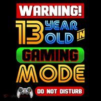Warning 13 Year Old In Gaming Mode Birthday Coffee Mug thumb 5