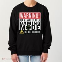 Warning 13 Year Old in Gaming Mode Teenager Women's Sweatshirt thumb 0