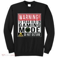 Warning 13 Year Old in Gaming Mode Teenager Sweatshirt thumb 0