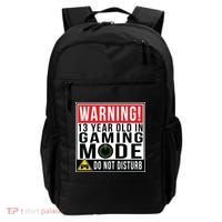 Warning 13 Year Old in Gaming Mode Teenager Backpack thumb 0