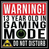 Warning 13 Year Old in Gaming Mode Teenager Coffee Mug thumb 5