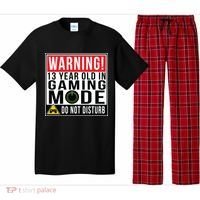Warning 13 Year Old in Gaming Mode Teenager Pajama Set thumb 0