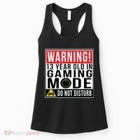 Warning 13 Year Old in Gaming Mode Teenager Women's Tank Top thumb 0