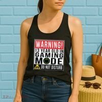 Warning 13 Year Old in Gaming Mode Teenager Women's Tank Top thumb 2